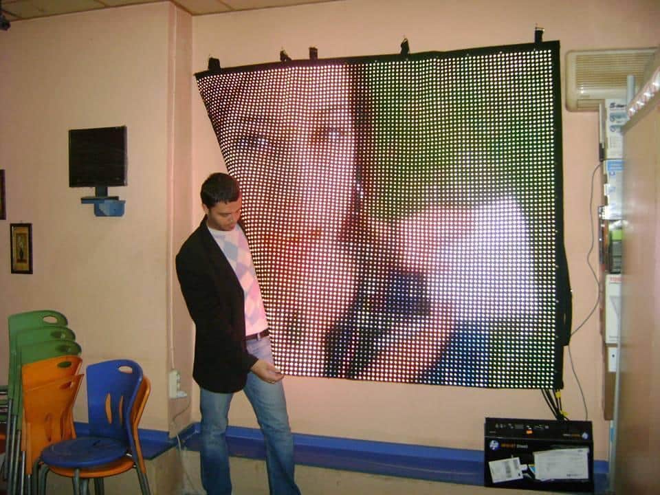 Katlanabilir Esnek LED Ekran
